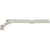 Panduit Wiring Duct Wire Retainer, Beige, PK100 FWR-C